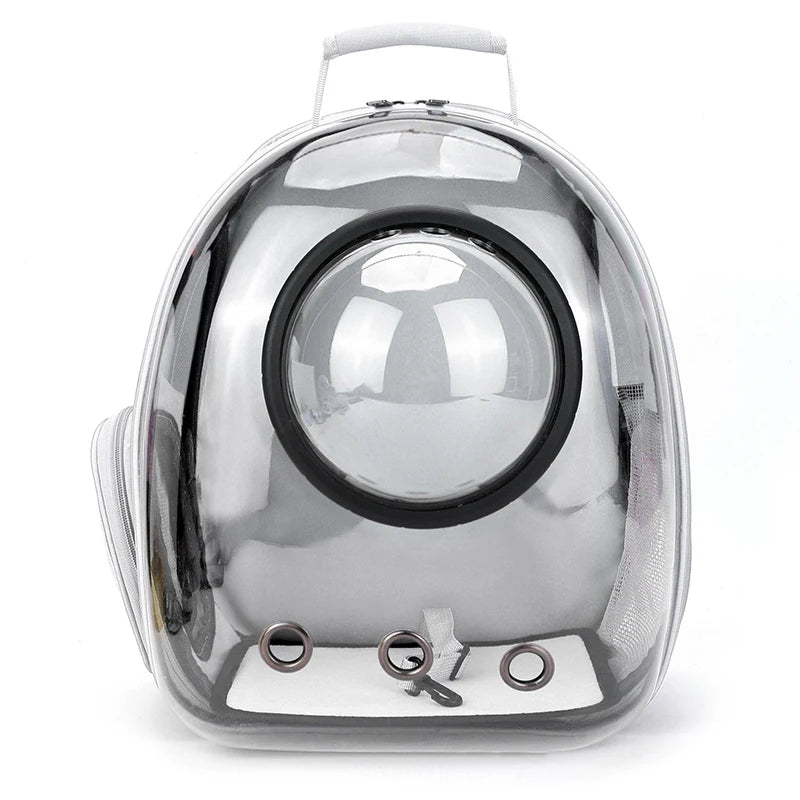 Transparent Pet Carrier Backpack – Breathable Travel Bag for Cats & Small Dogs