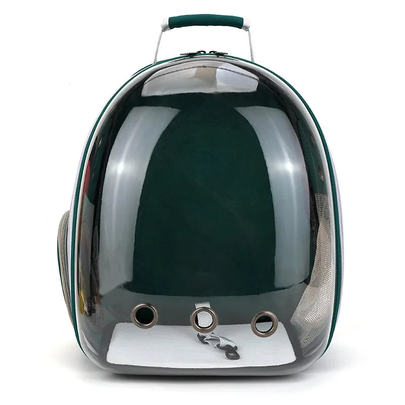 Transparent Pet Carrier Backpack – Breathable Travel Bag for Cats & Small Dogs
