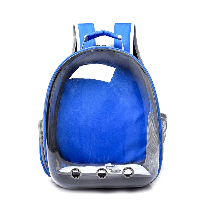 Transparent Pet Carrier Backpack – Breathable Travel Bag for Cats & Small Dogs