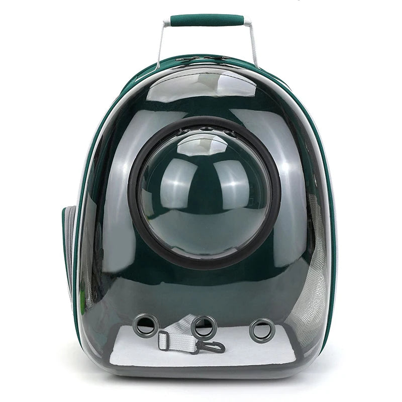 Transparent Pet Carrier Backpack – Breathable Travel Bag for Cats & Small Dogs