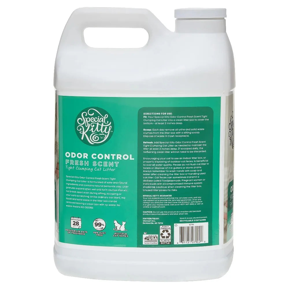 Premium Clumping Cat Litter – Fresh Scent | 4 Pack (20 lb Each)