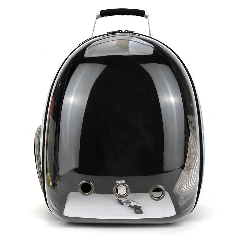 Transparent Pet Carrier Backpack – Breathable Travel Bag for Cats & Small Dogs