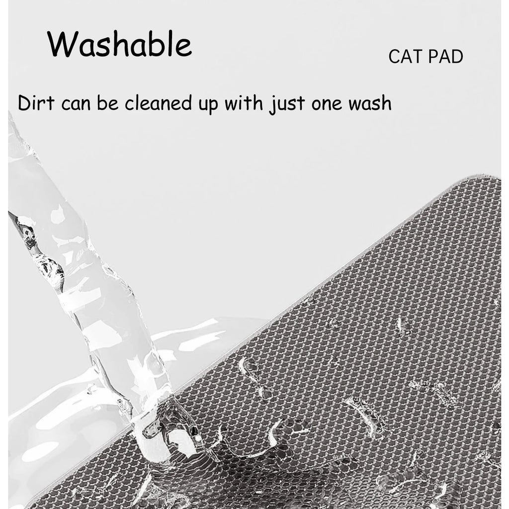 Cat Litter Trapping Mat – Waterproof Double Layer Design