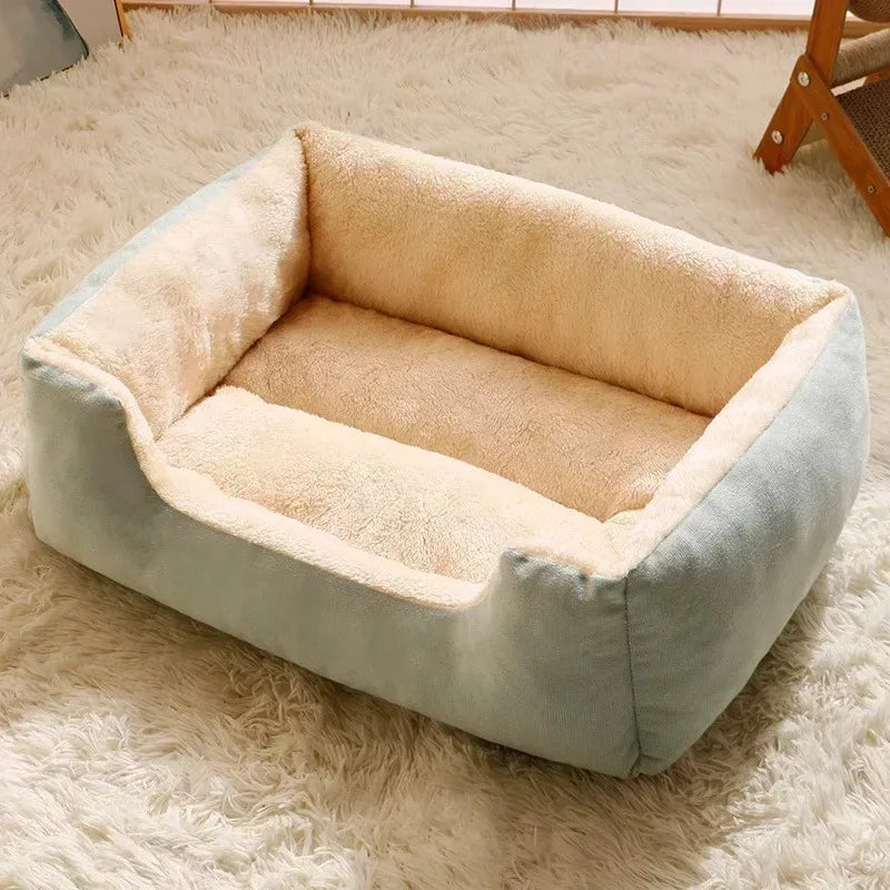 Cozy Plush Pet Bed for Cats & Small Dogs