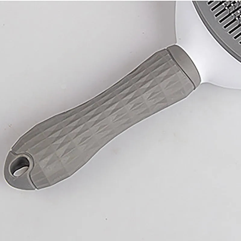 Self-Cleaning Pet Grooming Brush – Gentle Deshedding Comb for Dogs & Cats