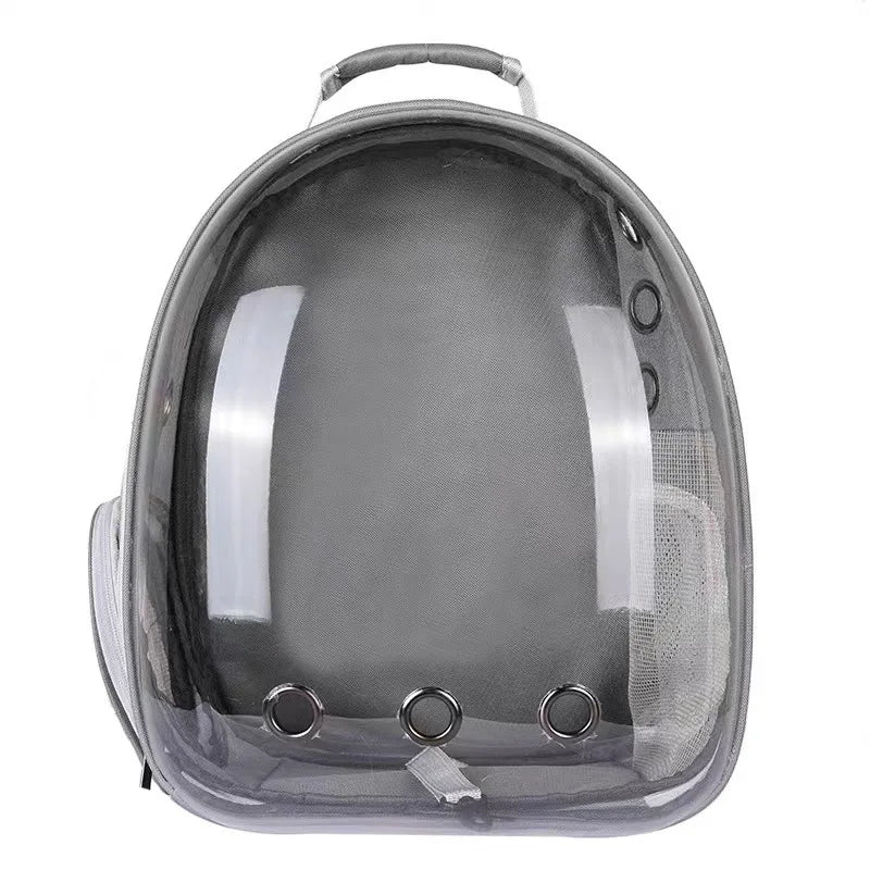 Transparent Pet Carrier Backpack – Breathable Travel Bag for Cats & Small Dogs