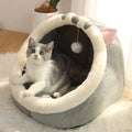 Cozy Cat Cave Bed – Foldable, Washable & Comfortable Pet House