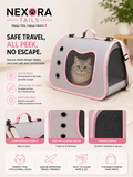 Foldable Pet Carrier Bag for Cats & Small Dogs