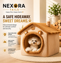 House Style Pet Bed for Small Dogs / Cats - All Season Removable Washable Dog House Winter Warm Teddy Bed Pet Supplies