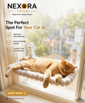 Cat Window Hammock with Strong Suction Cups – Cozy Elevated Window Perch